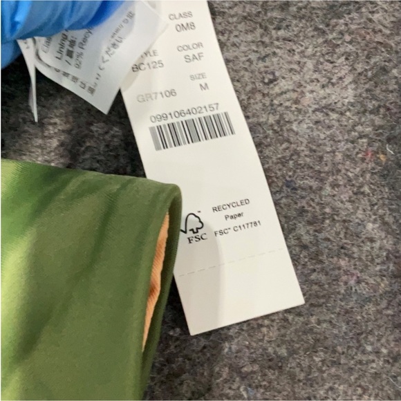 NWT J. Crew Green High Leg Linned Bikini Bottoms - Picture 5 of 5